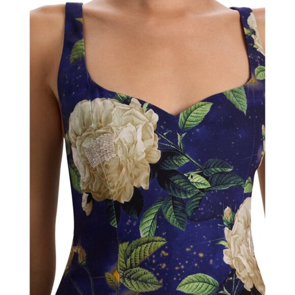 Alice and Olivia Eve Sweetheart Embellished Dress - Picture 4 of 6